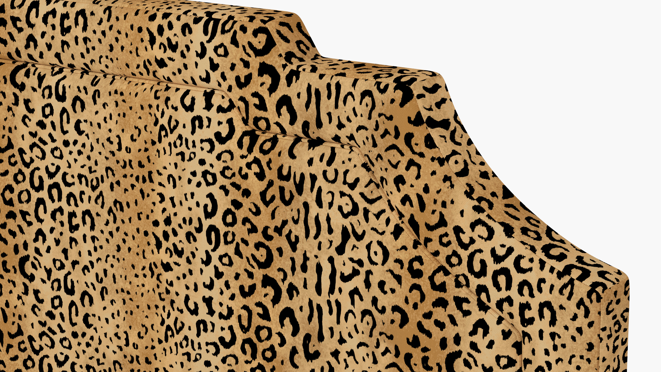Leopard Art Deco Headboard California King The Inside