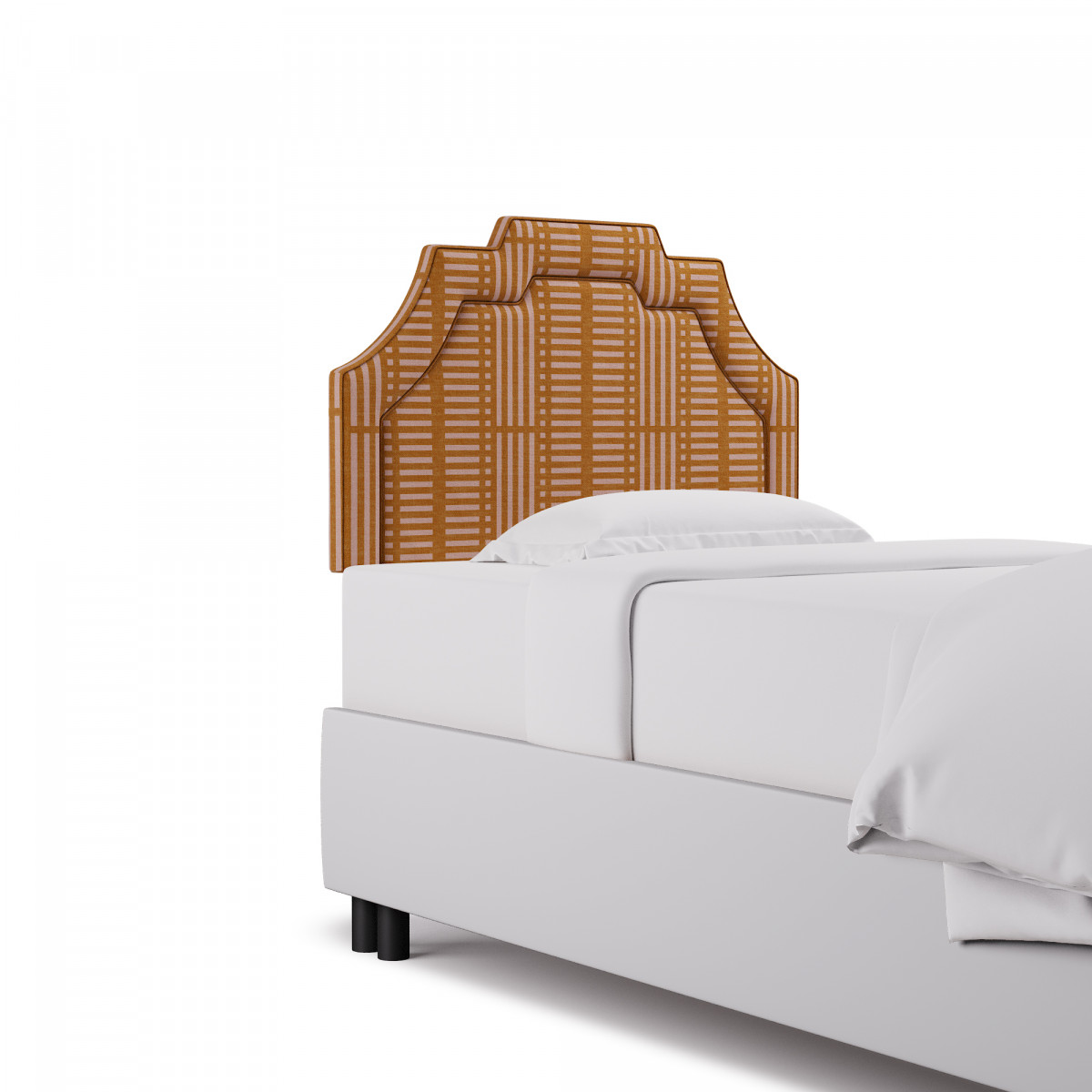 Pink Blocks Art Deco Headboard Twin The Inside