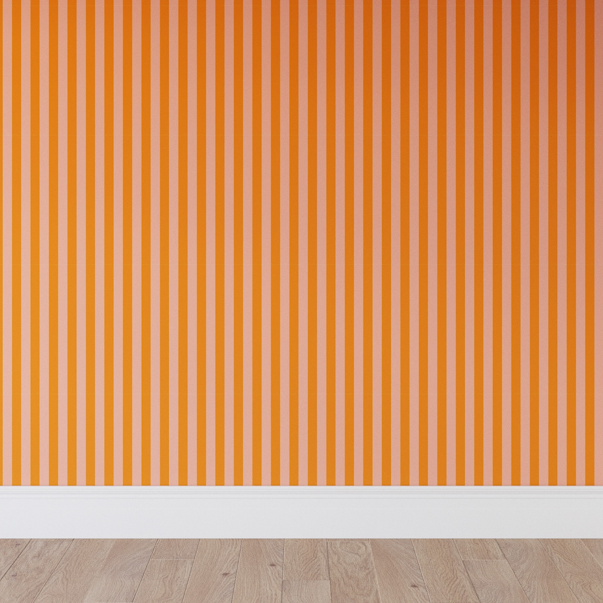 The Inside Peel and Stick Wallpaper Roll in Pink Stripe