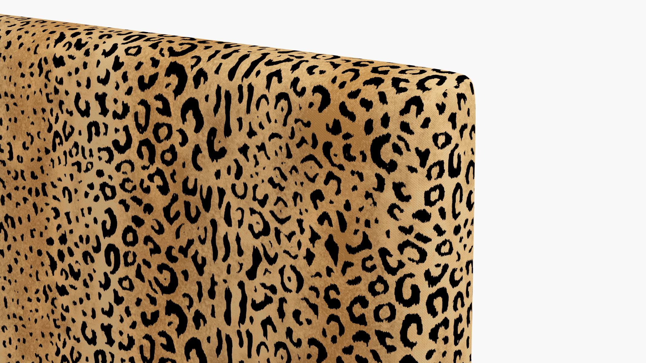 Leopard Square Back Headboard Queen The Inside